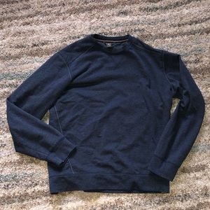 Eddie Bauer Men’s Deep Blue Crew Neck Pullover